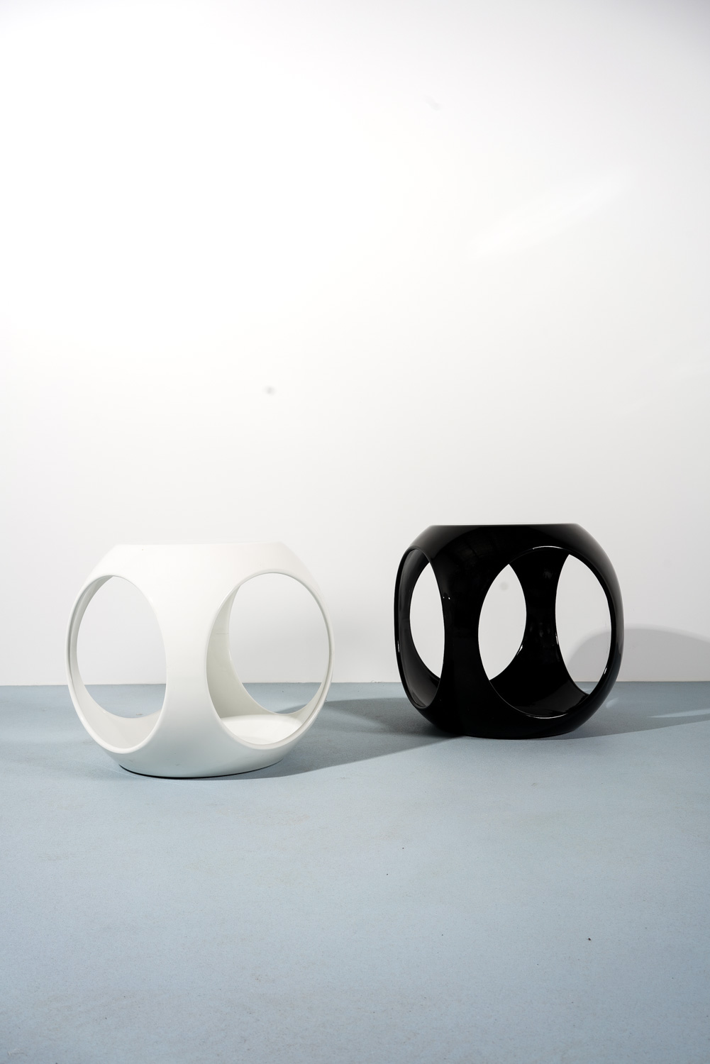 Space Age Side Tables